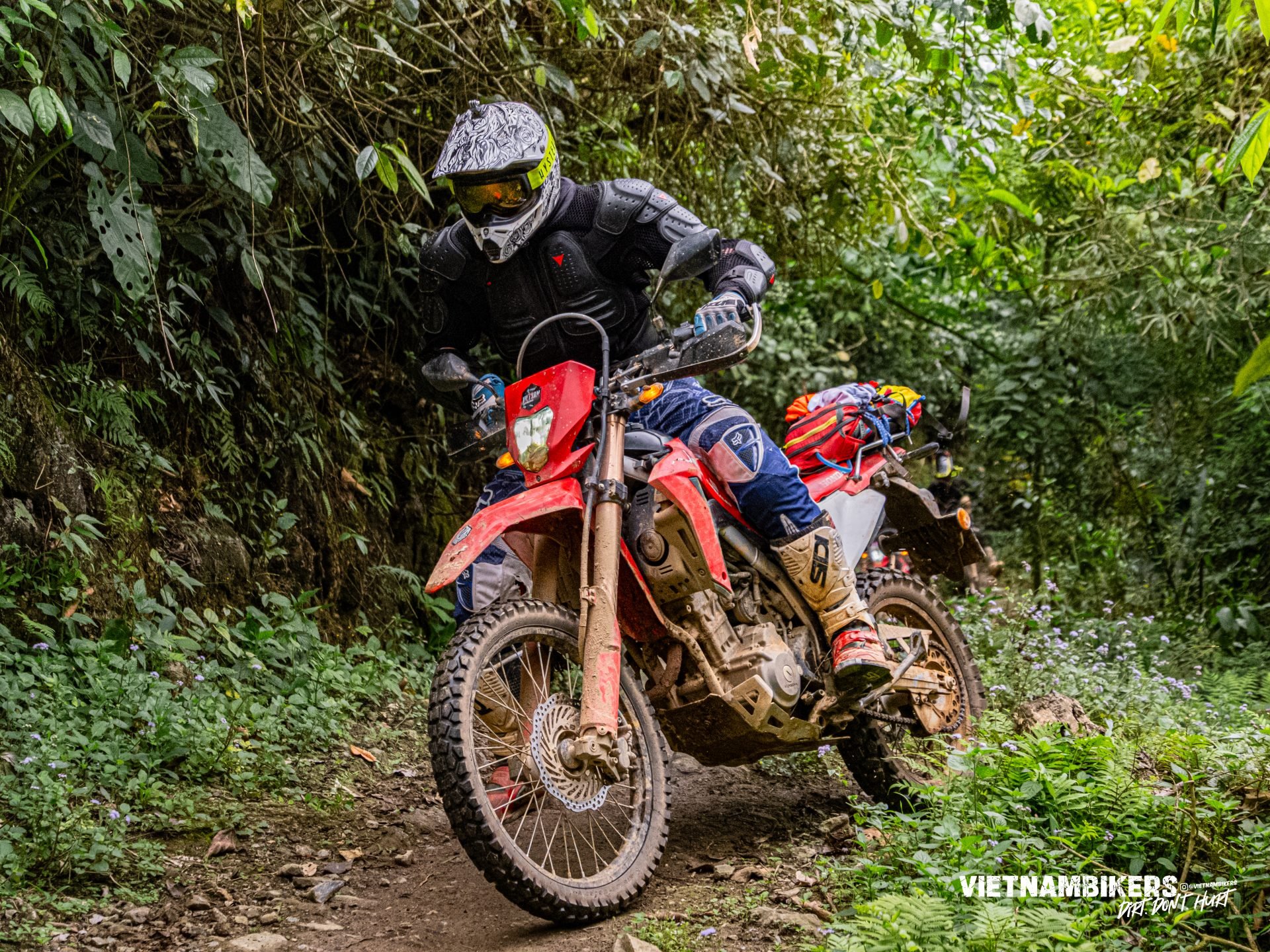 14 day top notch vietnam motorcycle tour full view of vietnam rooftop - Motorcycle Tour VietnamBikers