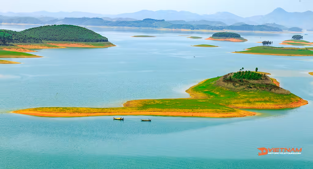 The Best Experience Thac Ba Lake By motorbike 2022