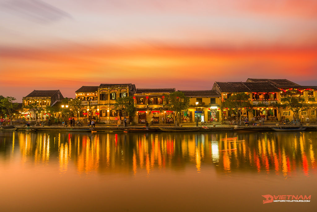 The Lyrical beauty of the Ancient Hoi An - Hoi An on motorcycle