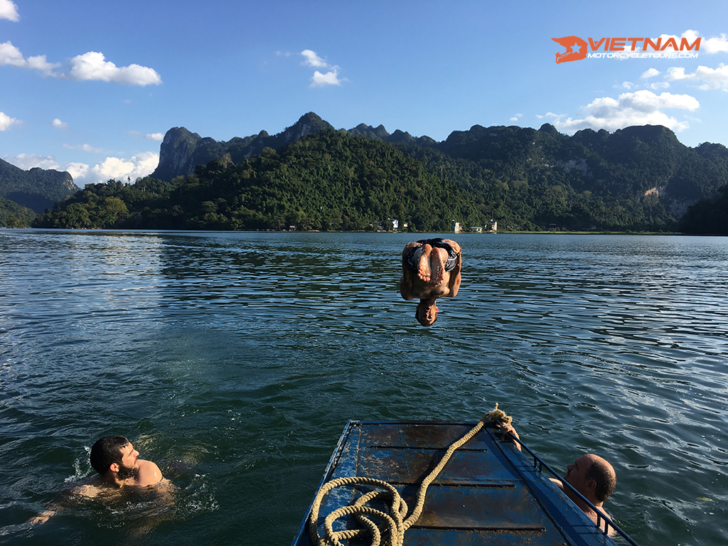Vietnam Destinations - Motorcycle Tours in Vietnam Ba Be Lake - Hidden, Alluring Beauty