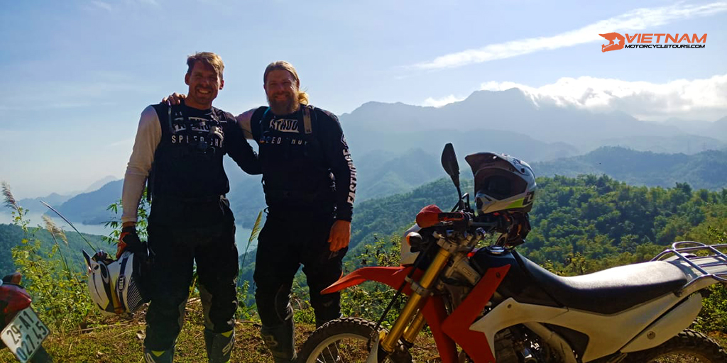 Da River Lake, Hoa Binh - Motorbike Tour VietnamBikers