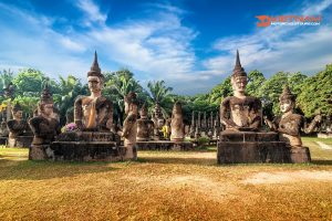 Buddha park. Vientiane, Laos