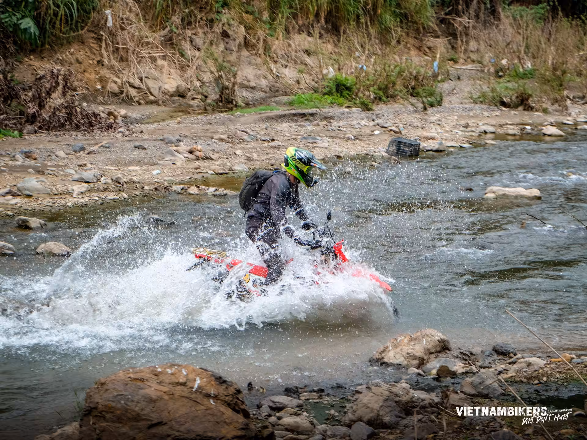 7 day motorcycle tour ta xua dinosaur spine loop - Motorcycle Tour VietnamBikers