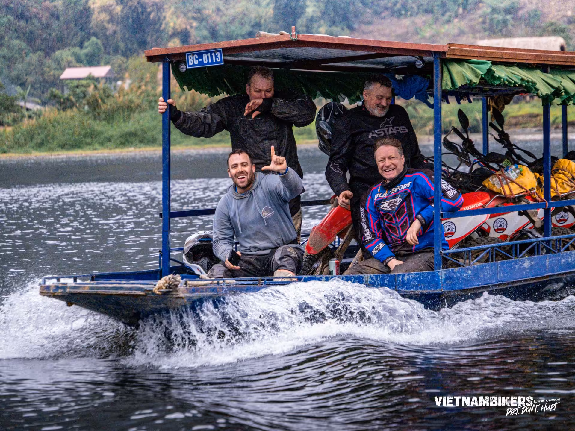 ba be lake motorbike tour 3 days a great escape to nature - Motorcycle Tour VietnamBikers