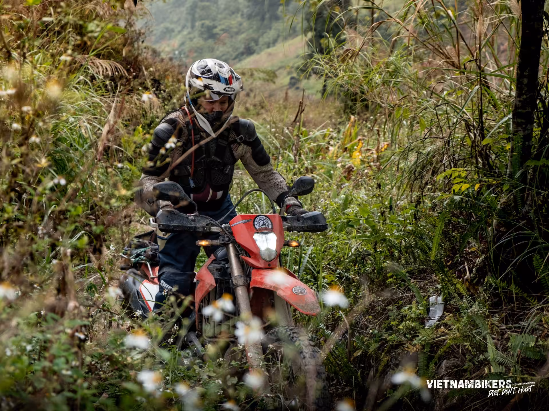 north vietnam motorbike tour 4 days trip full of challenging and exciting - Motorcycle Tour VietnamBikers