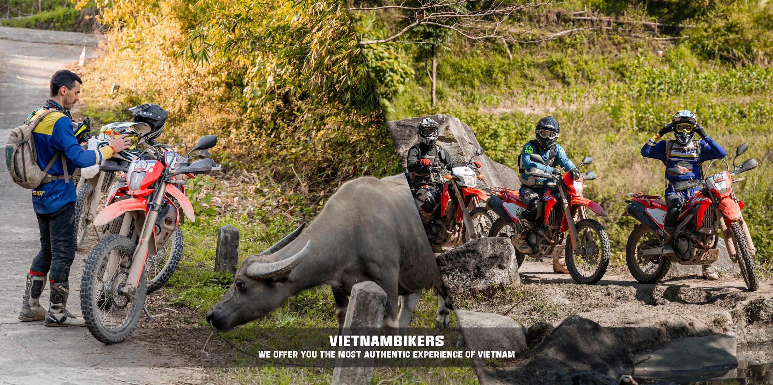 Authentic cultural experience and interaction with locals on a VietnamBikers tour - Motorbike Tour VietnamBikers