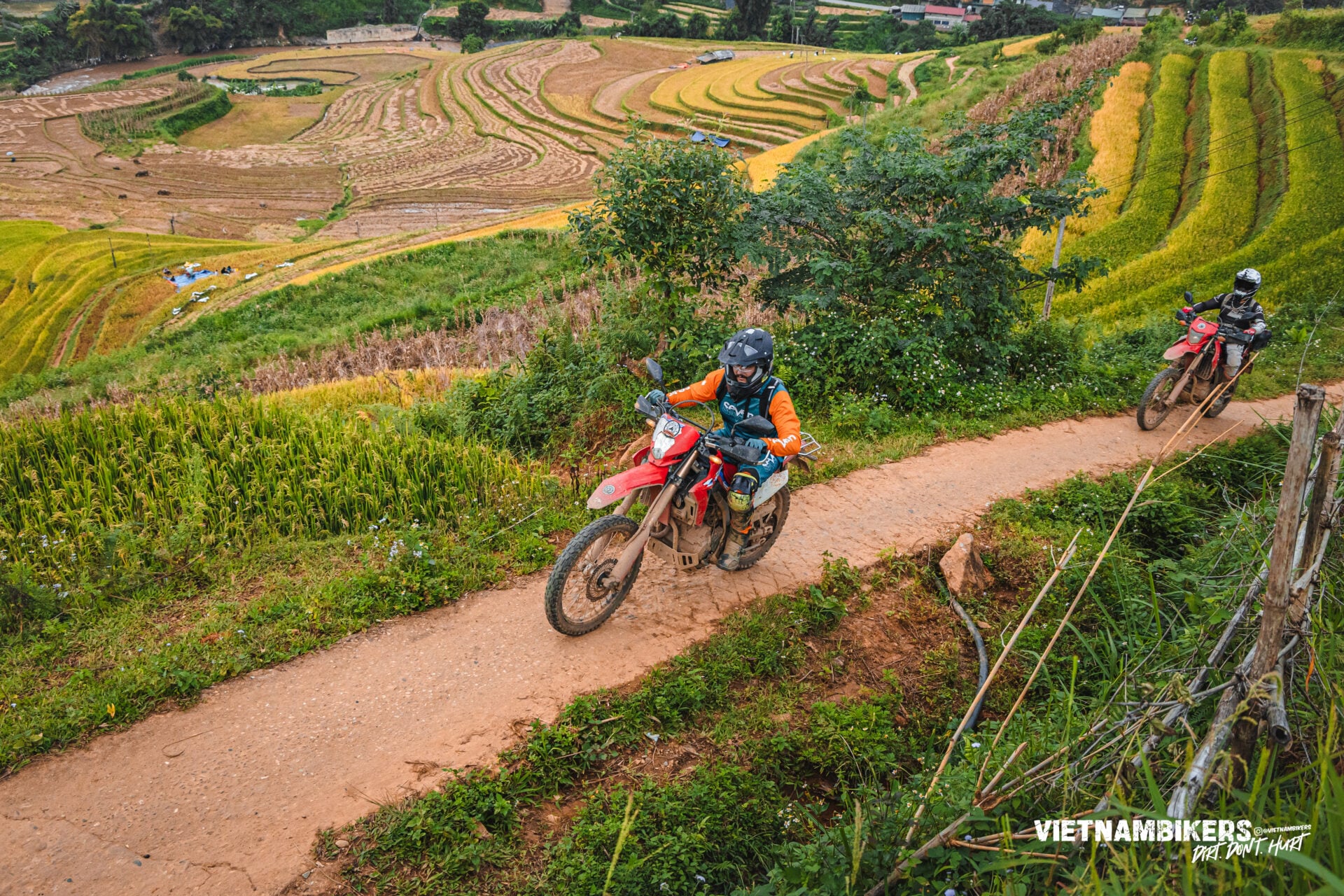 5 day dirtbike sapa loop scenic ride departing from sapa - Motorcycle Tour VietnamBikers