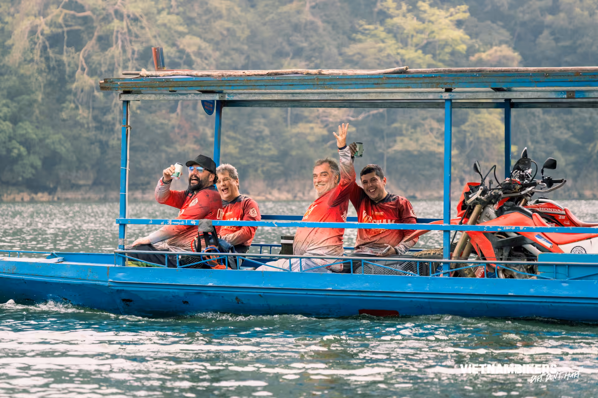 northern loop vietnam dirtbike adventure 16 day ride from east to west - Motorcycle Tour VietnamBikers