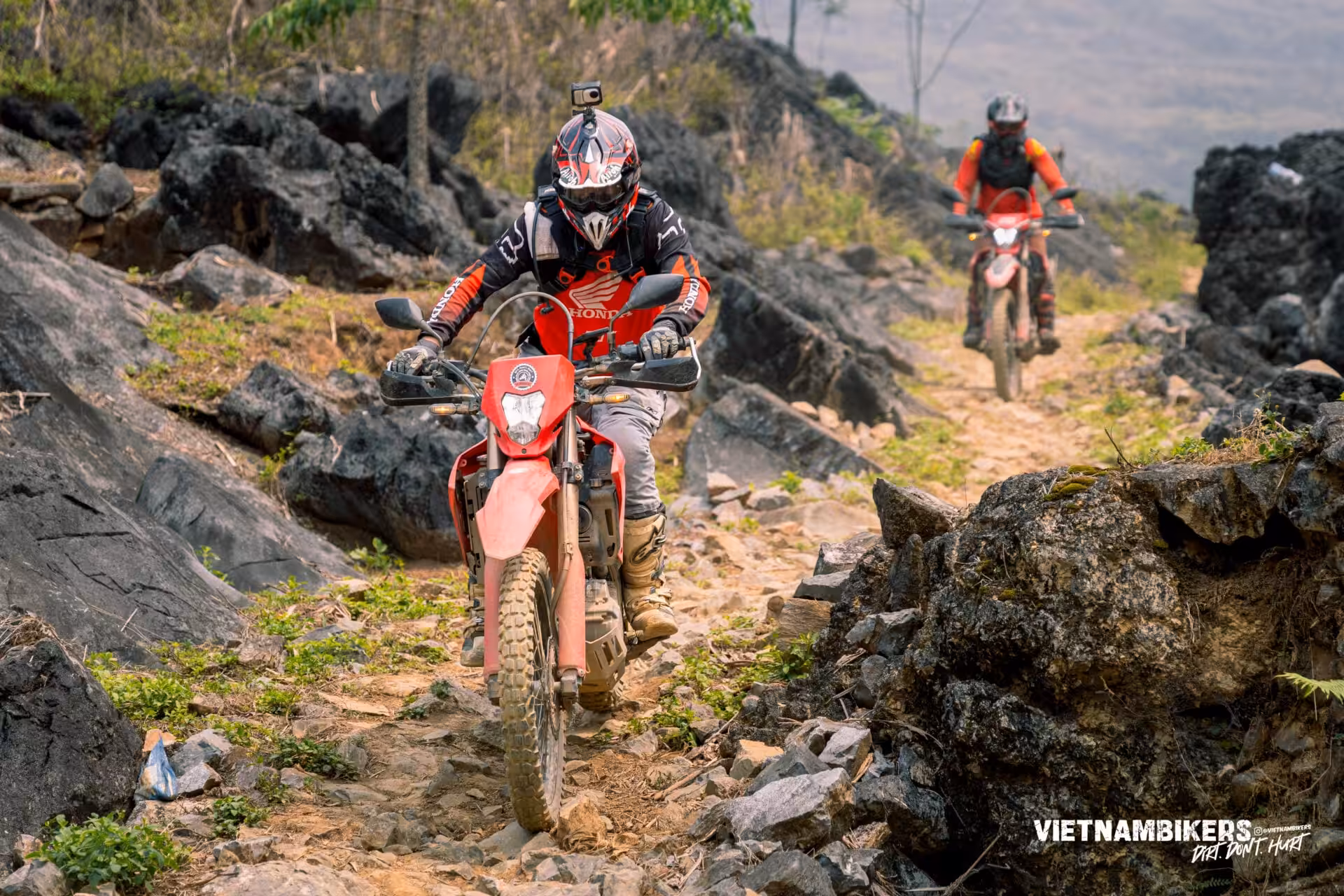 offroad sapa motorbike adventure 6 days sapa bac ha ha giang dong van 038 ba be lake - Motorcycle Tour VietnamBikers