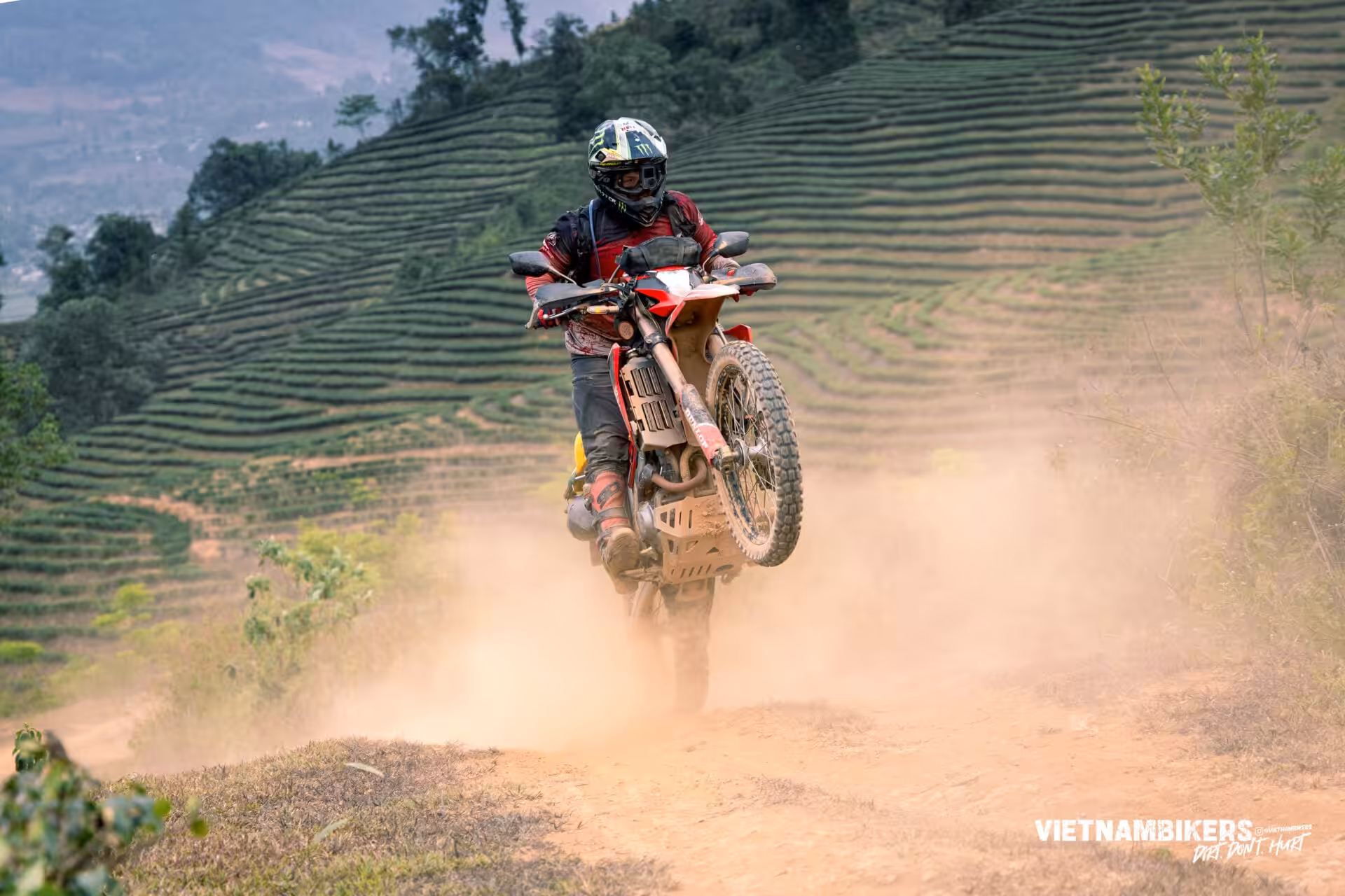 off road sapa dirtbike adventure 3 day y ty 038 ethnic village ride - Motorcycle Tour VietnamBikers